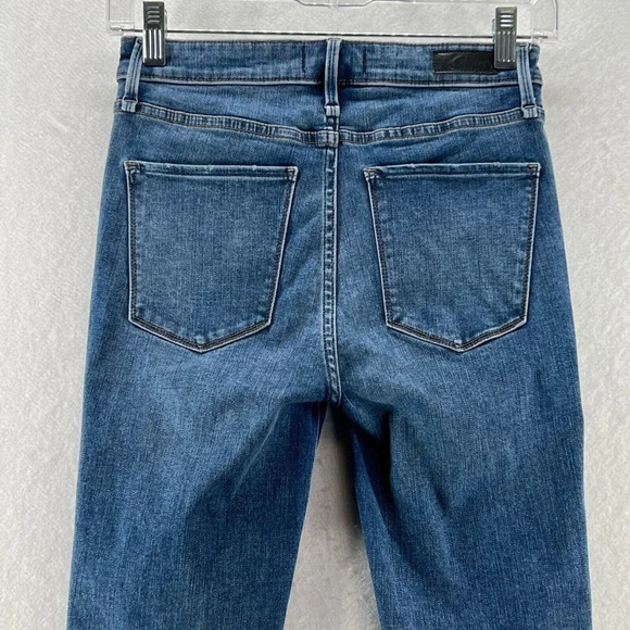 Abercrombie & Fitch Jeans Women Sz 25/0s Simone High Rise Skinny Denim Blue - Picture 7 of 10